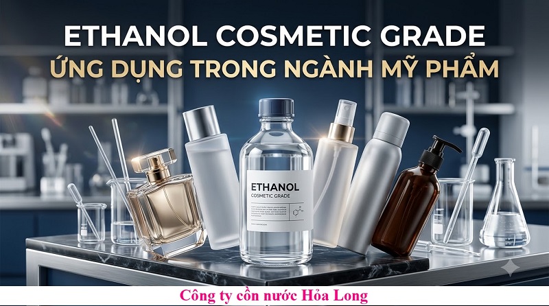 Ethanol Mỹ Phẩm Cosmetic Grade – Tiêu Chuẩn, Ứng Dụng Và Cách Lựa Chọn